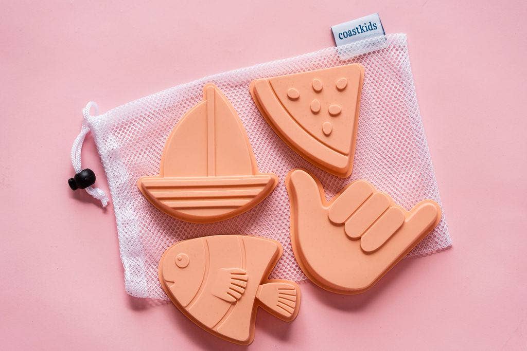 Shelly Beach Sand Moulds: Sand