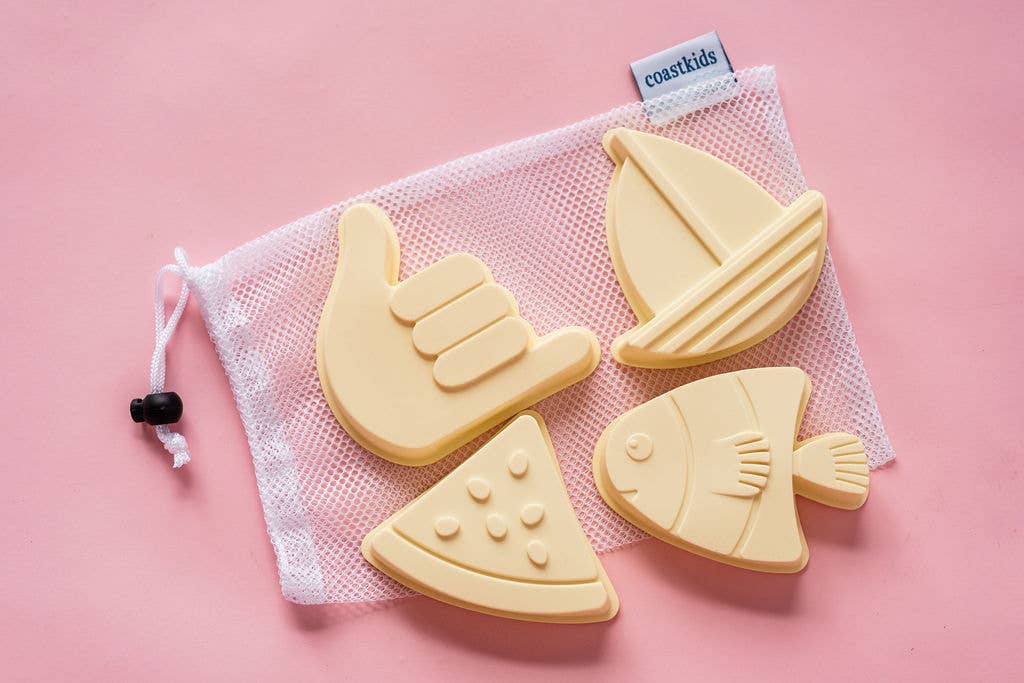Shelly Beach Sand Moulds: Sand