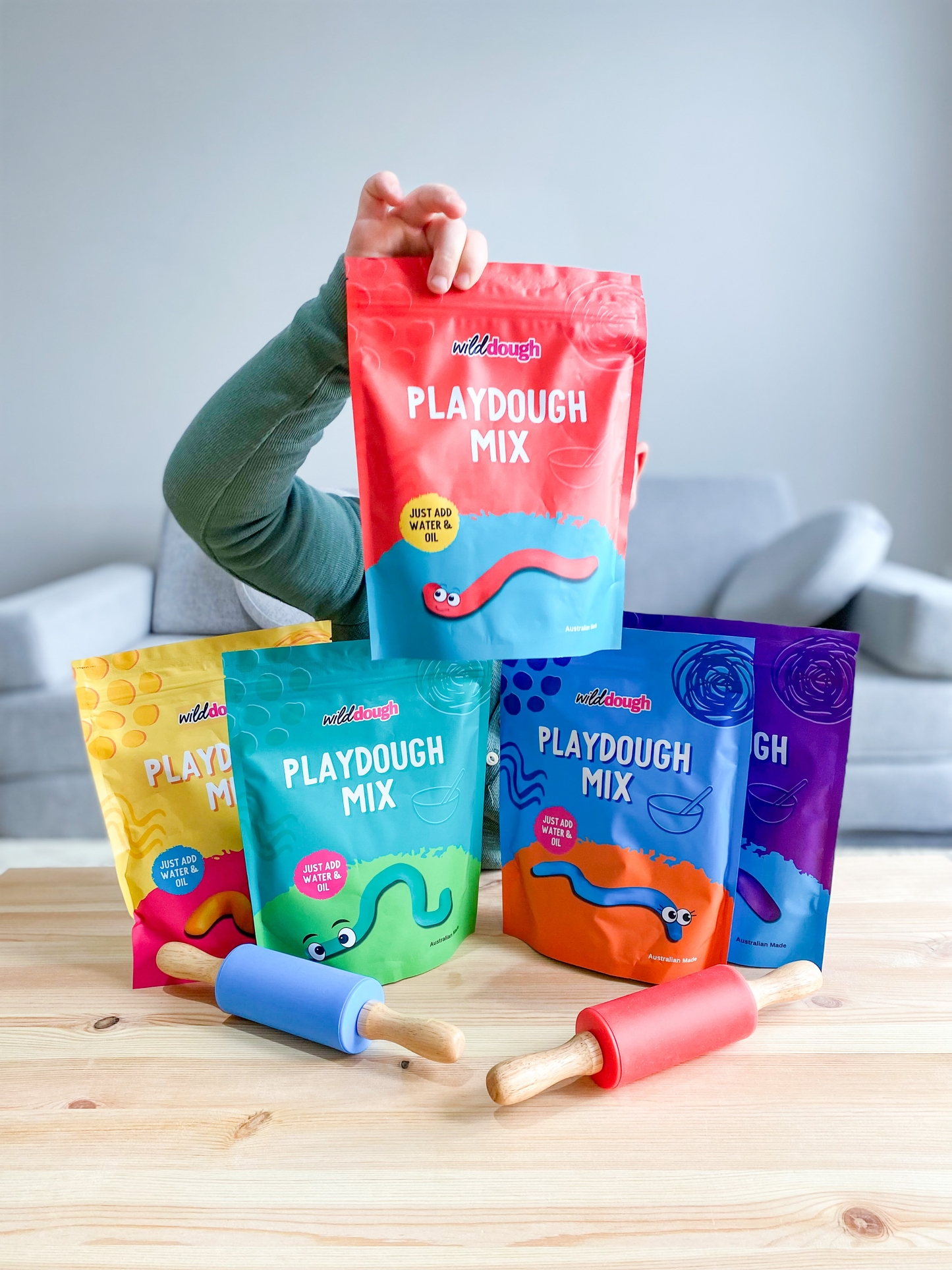 DIY Playdough Mix - Green