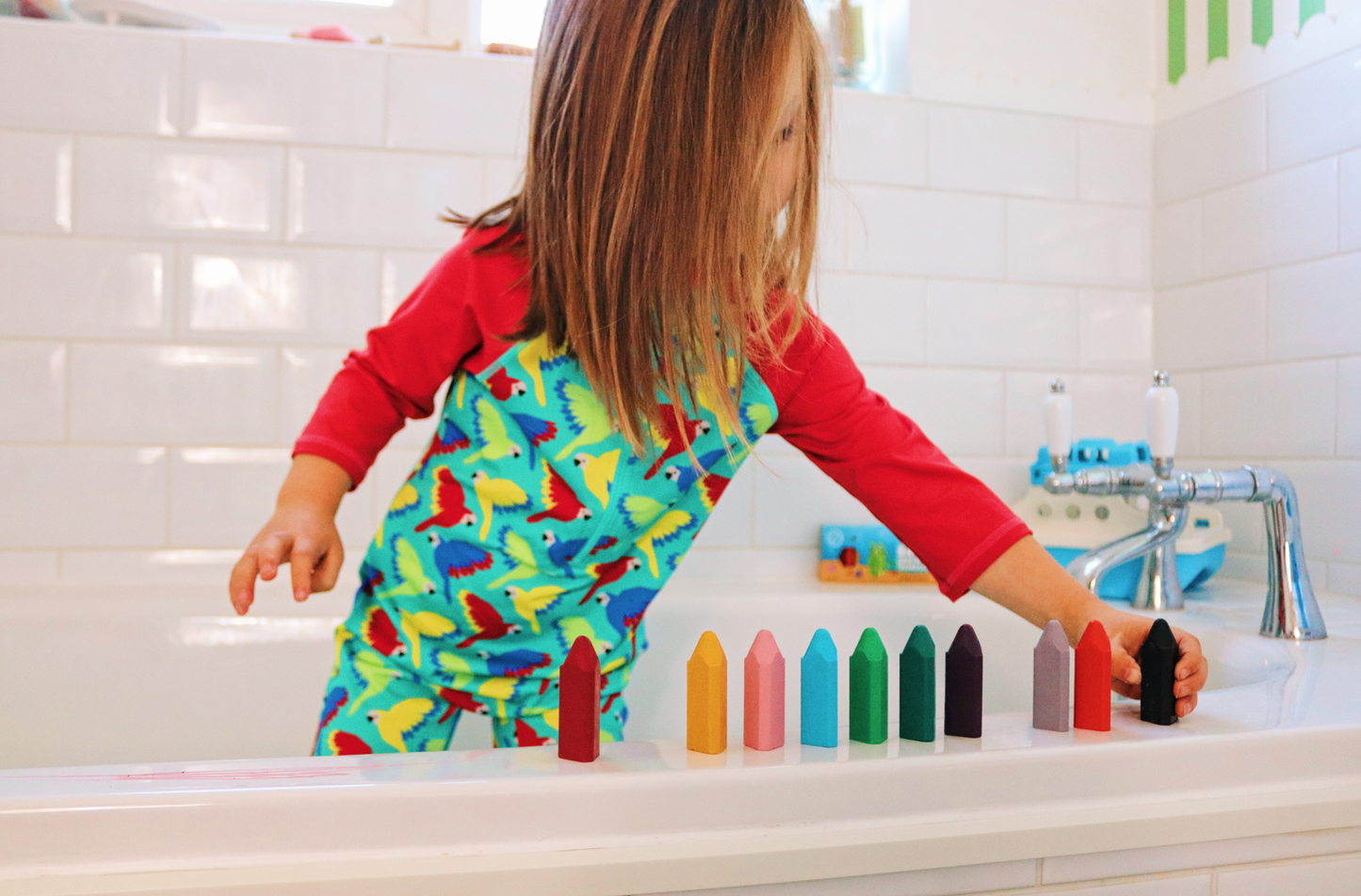 Honeysticks Bath Crayon Triangles