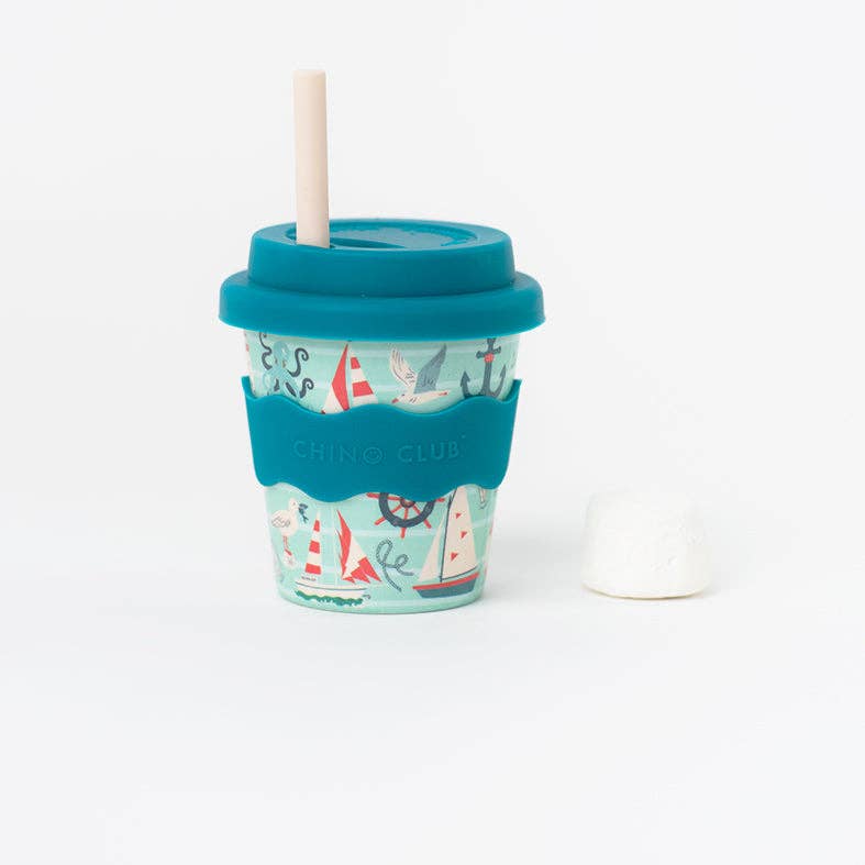 Silicone Straw Chino Club Cup