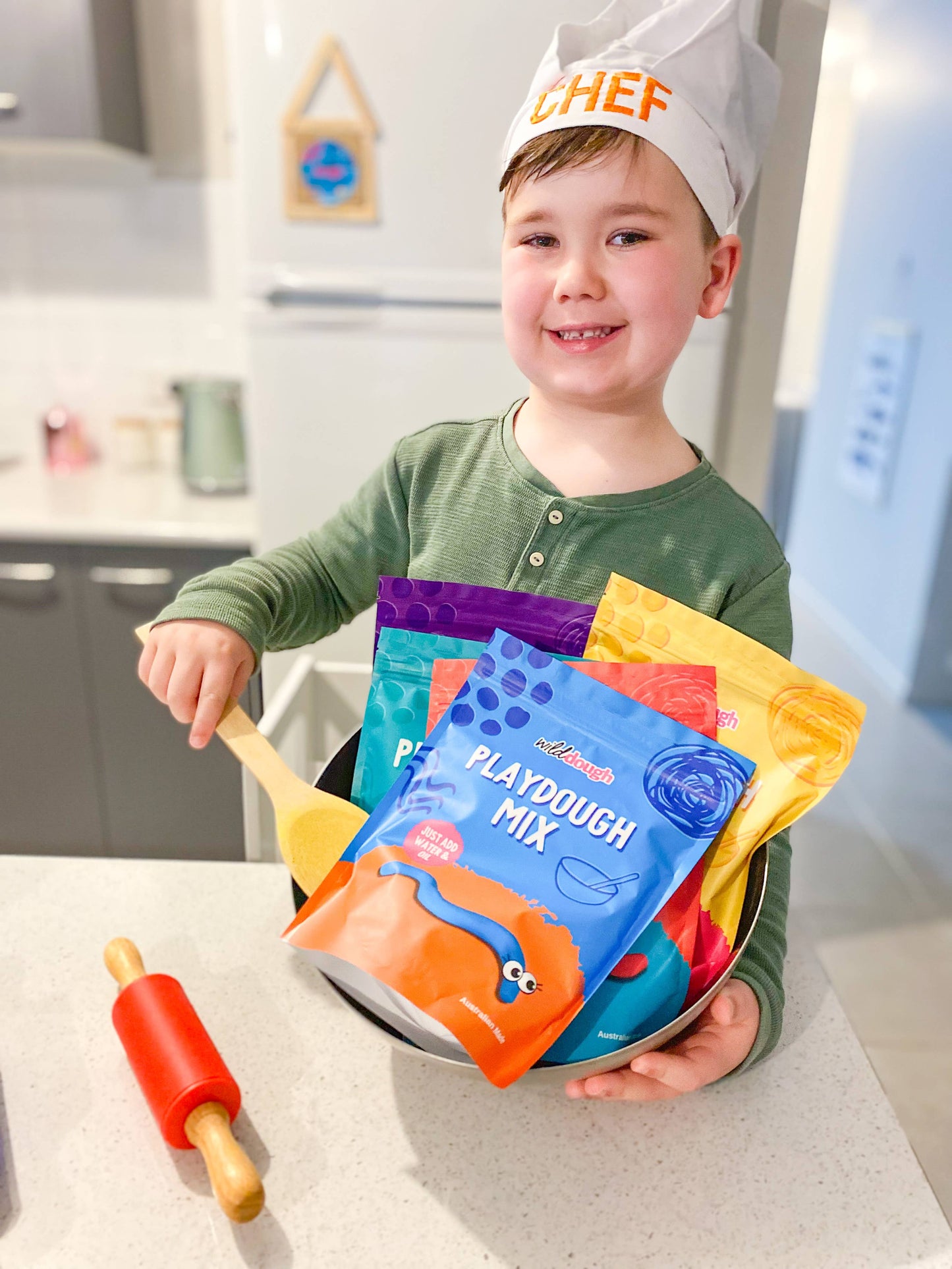 DIY Playdough Mix - Blue