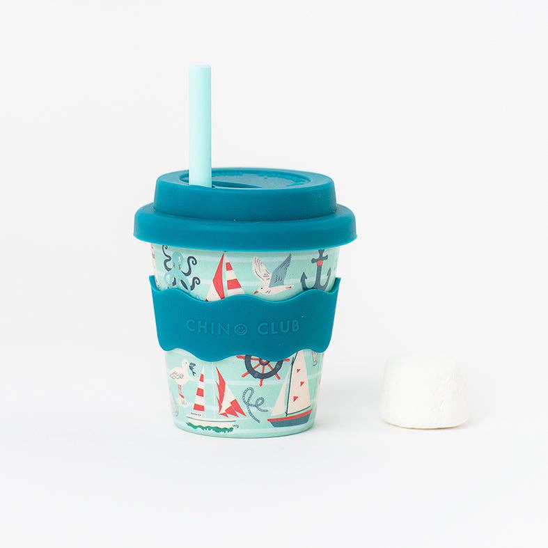 Silicone Straw Chino Club Cup