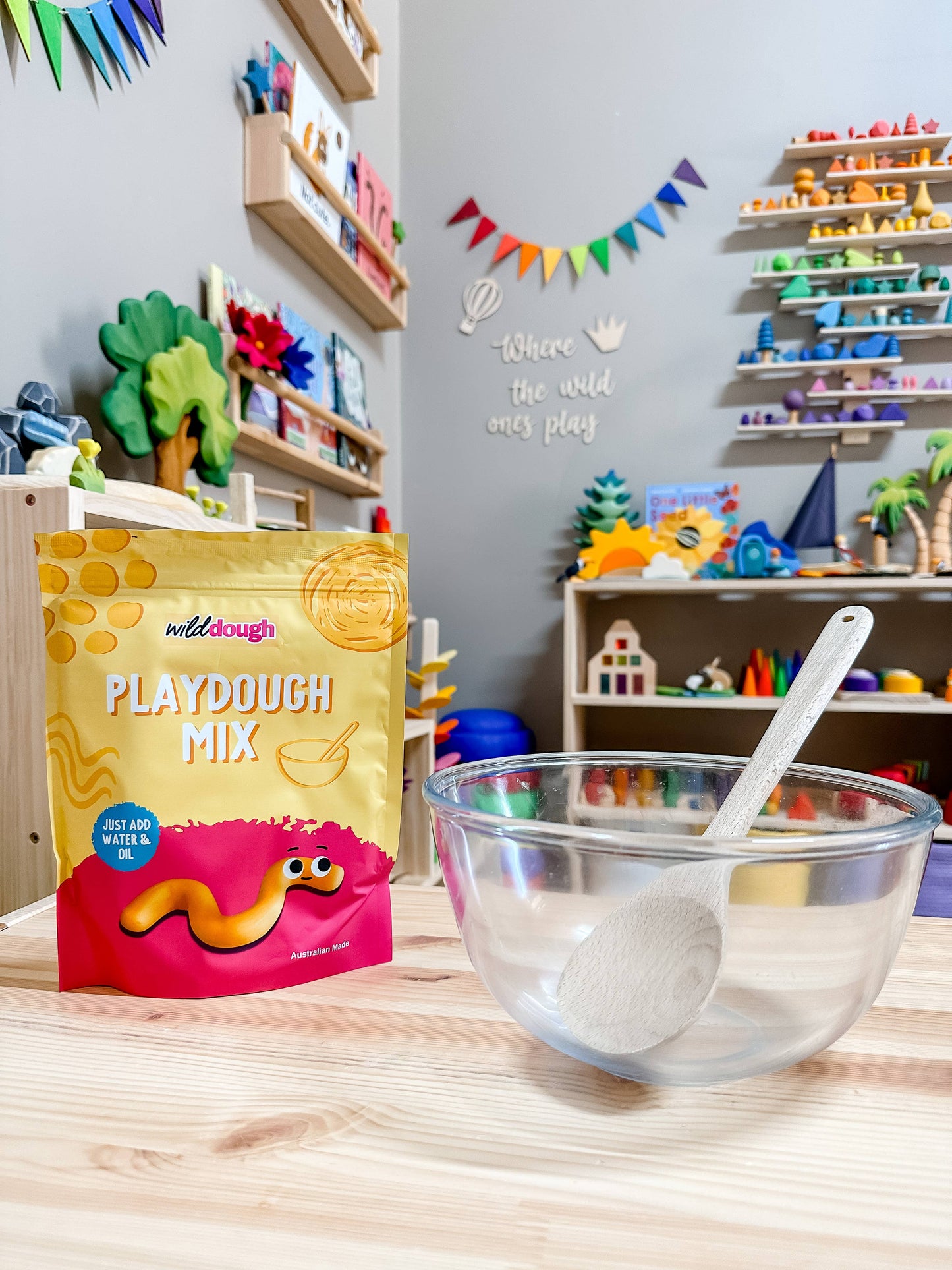DIY Playdough Mix - Yellow