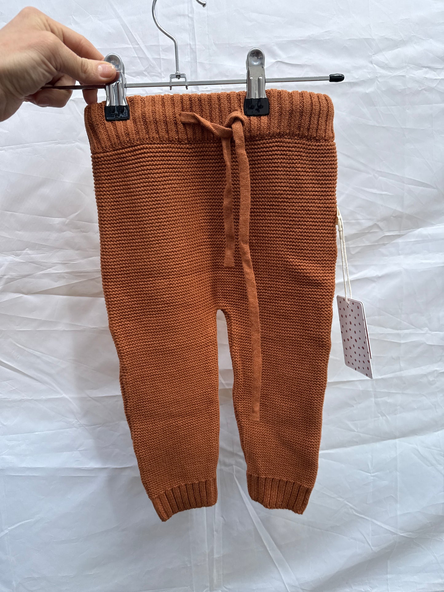 Halo & Horns Brown Knit Pants