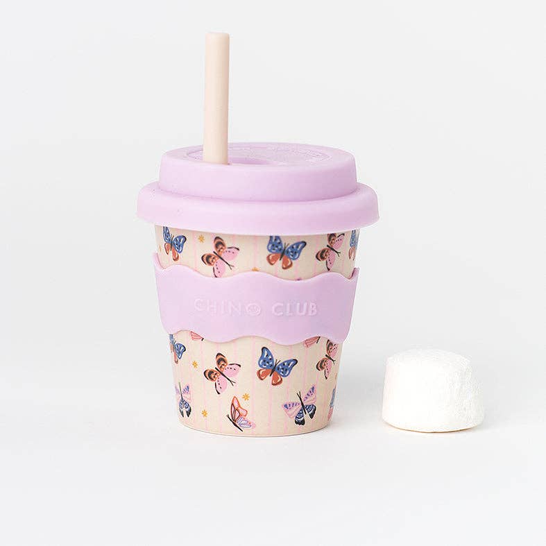 Silicone Straw Chino Club Cup