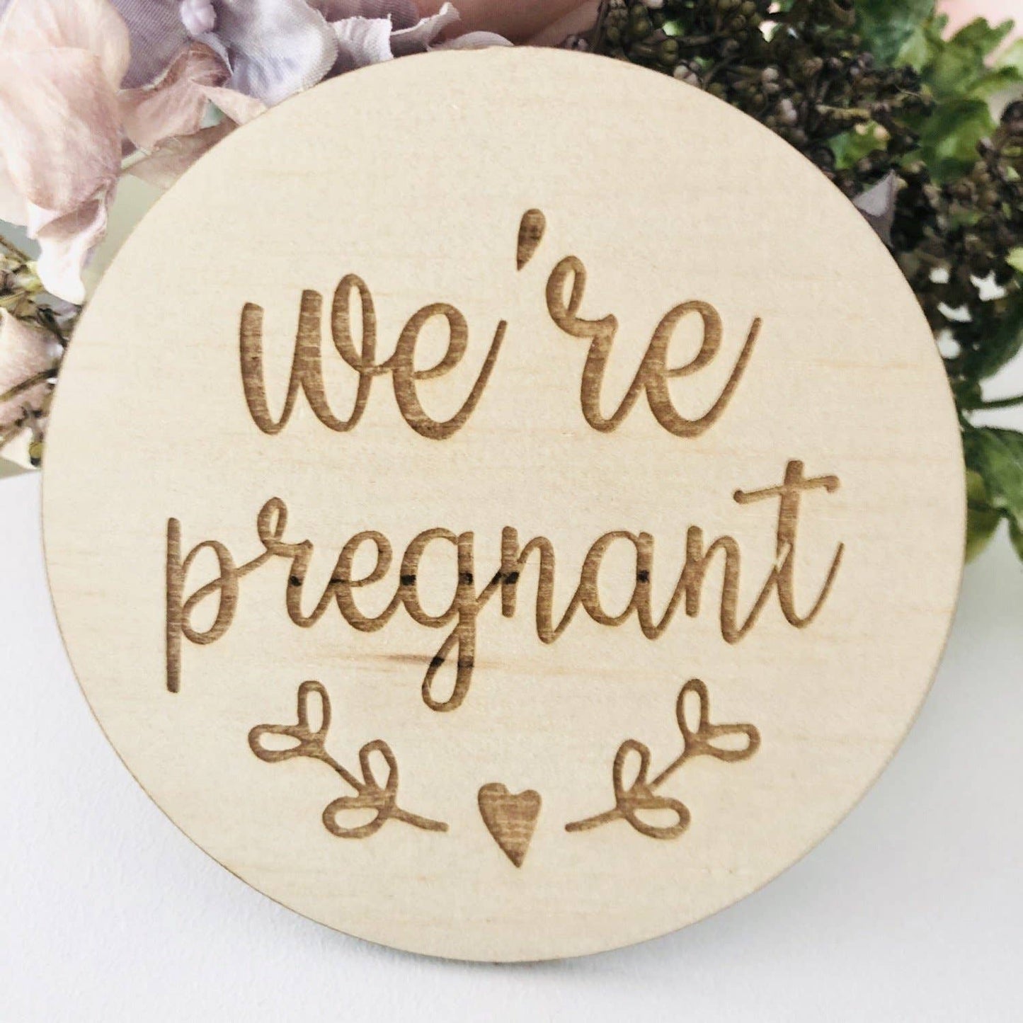 We're Pregnant Botanical: 14.5CM