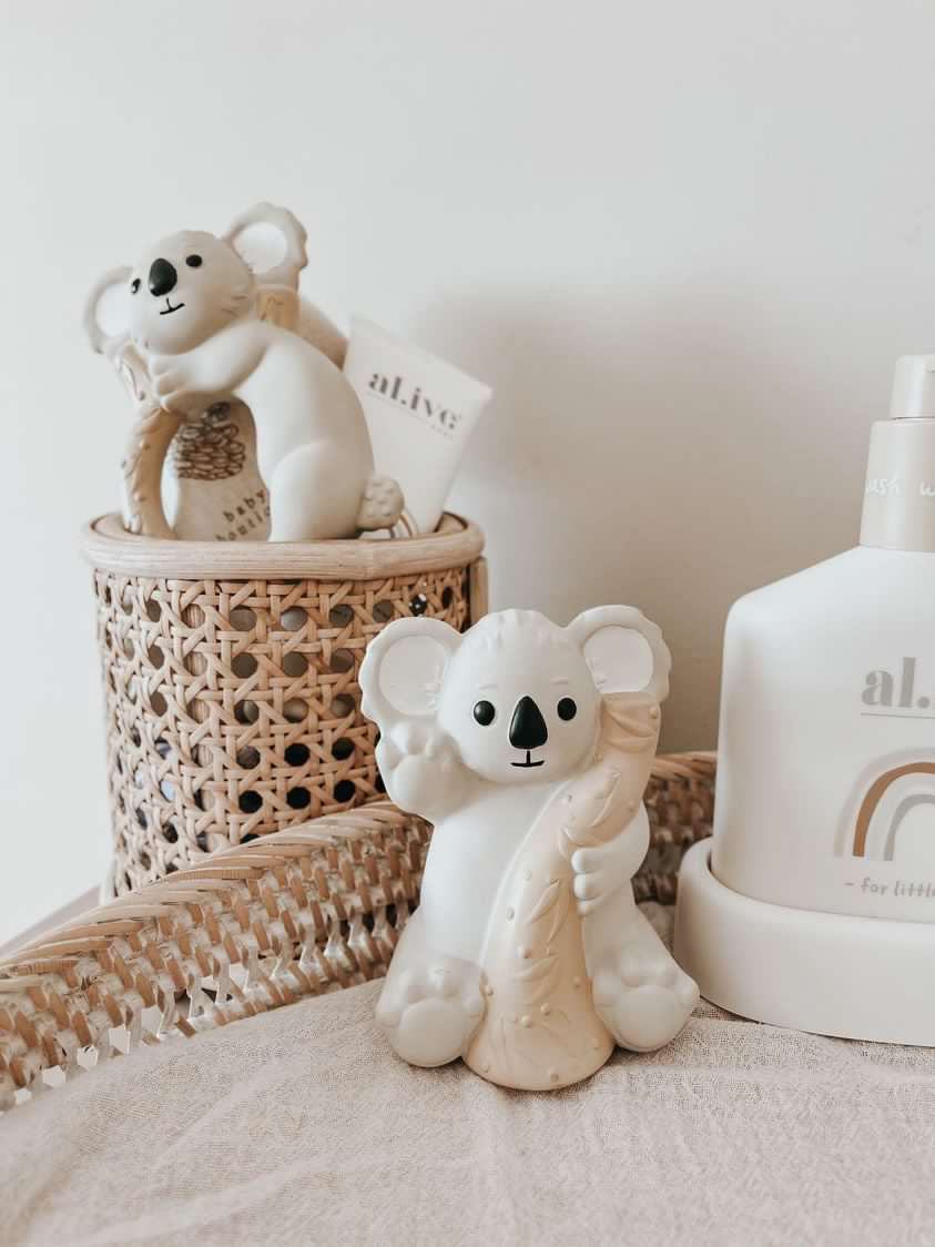 Banks The Koala - Bath Teething Rattle