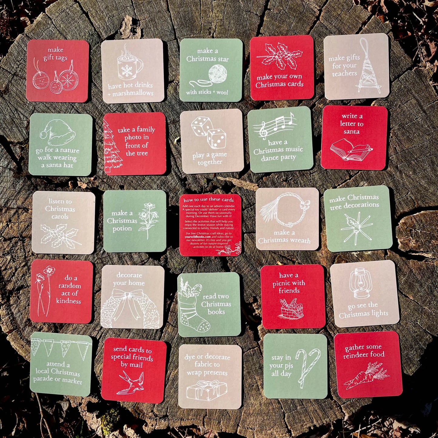 Your Wild Books - Mindful Advent Calender Game