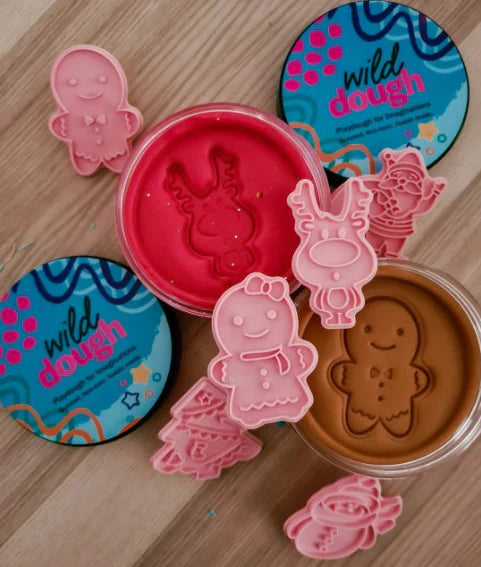 Wild Dough - Christmas Playdough Gingerbread