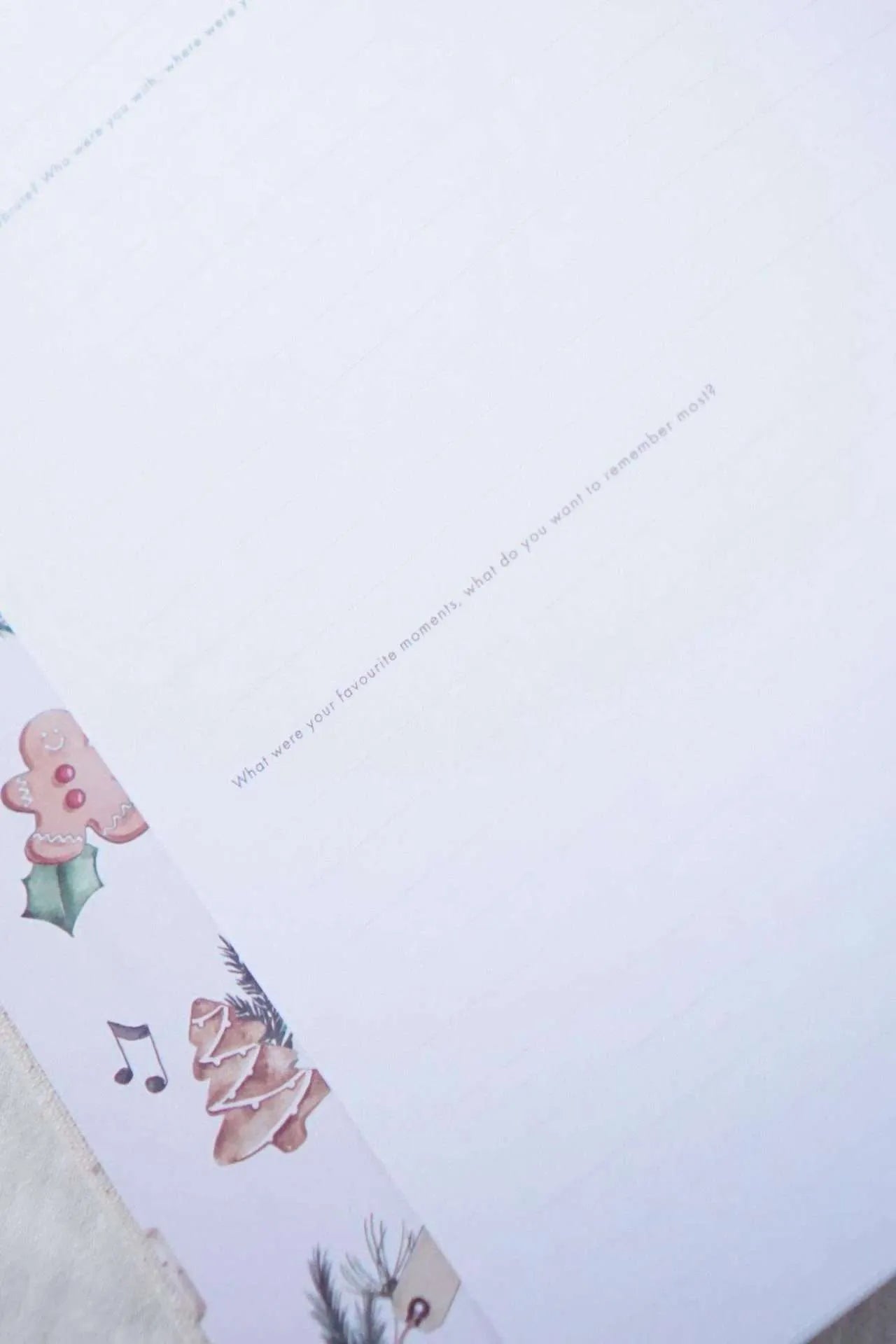 Forget Me Not - Christmas Journal - Pine