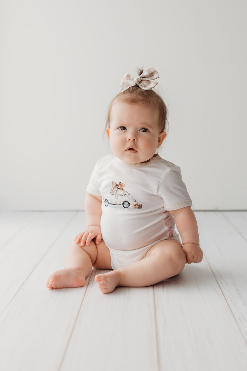 Child Of Mine - Beetle Bow Bodysuit - preorder