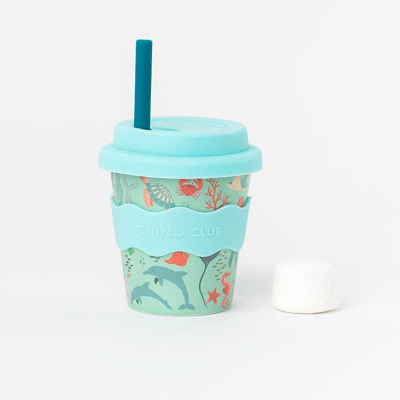 Silicone Straw Chino Club Cup
