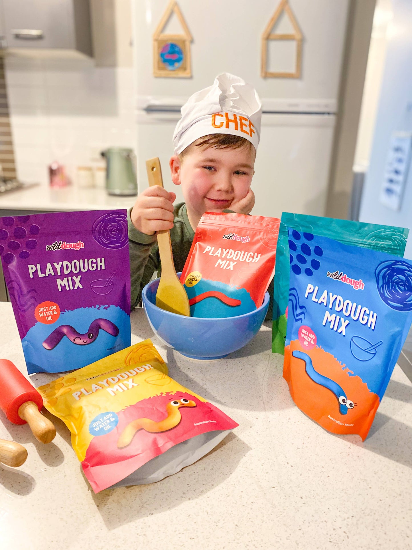 DIY Playdough Mix - Green