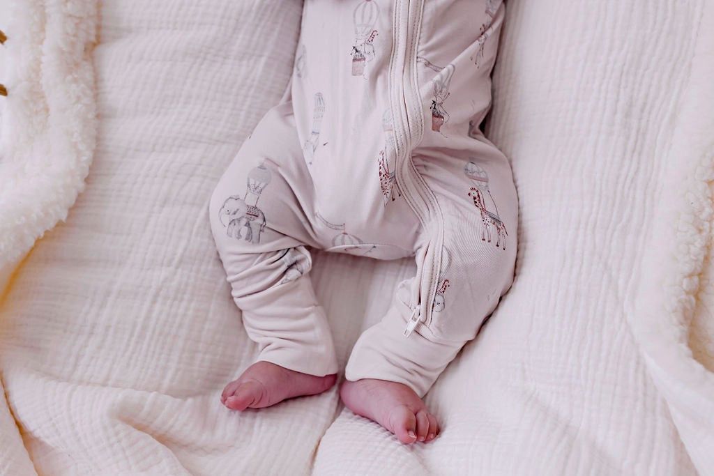 Confetti Kidz Bamboo Zipsuit Bonjour