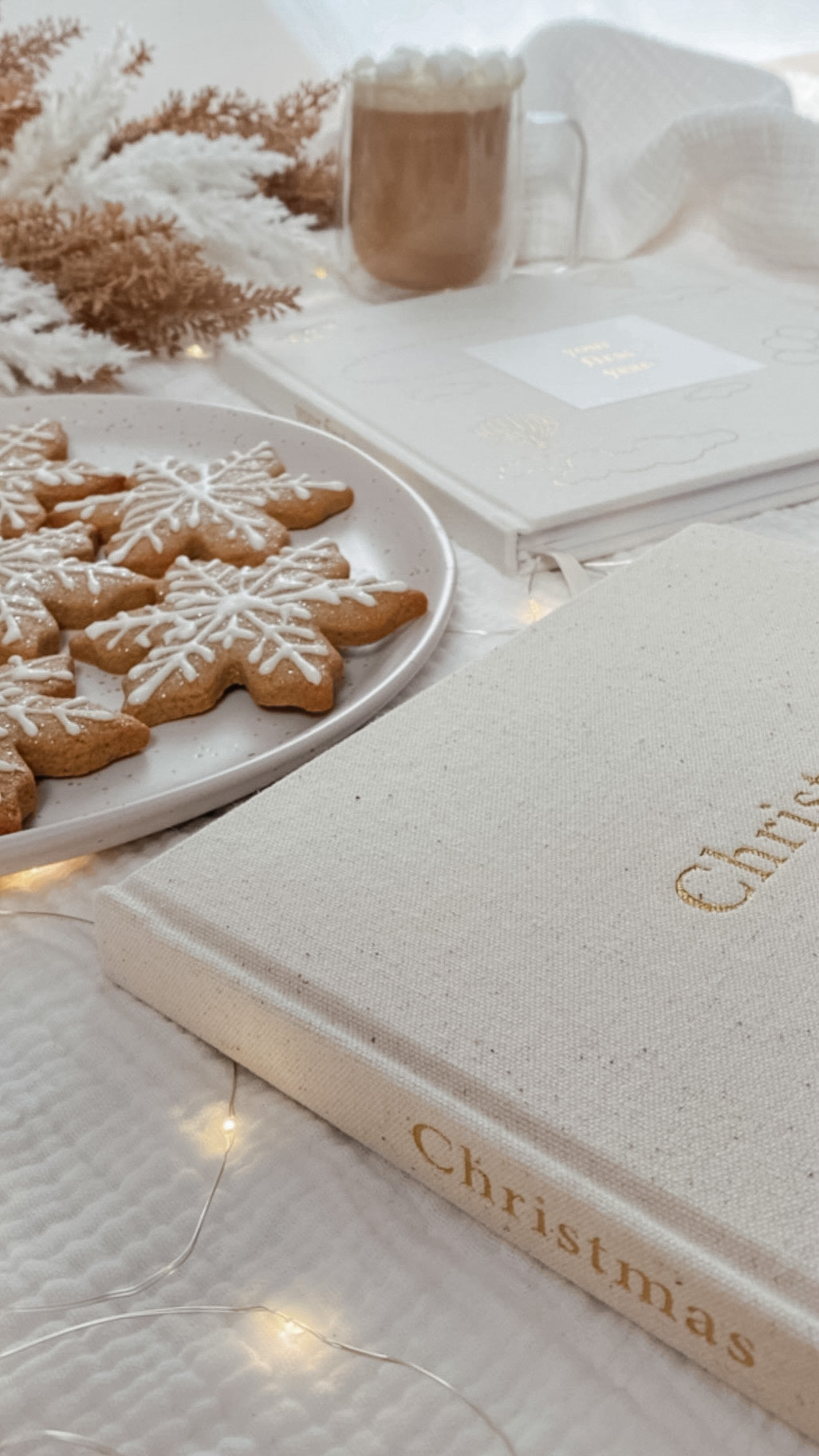 Forget Me Not - Christmas Journal - Oat