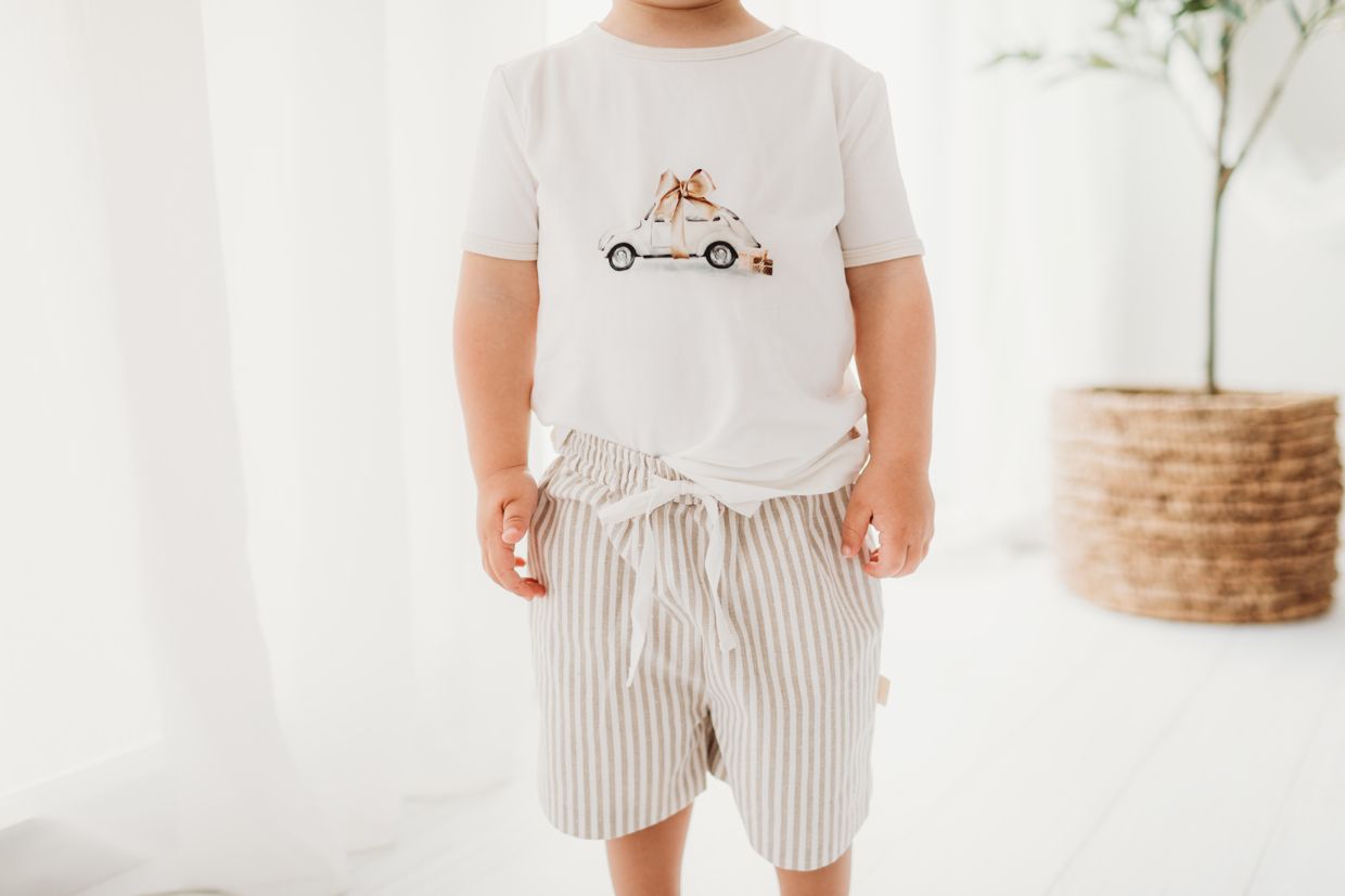 Child Of Mine - Beetle Bow Tee