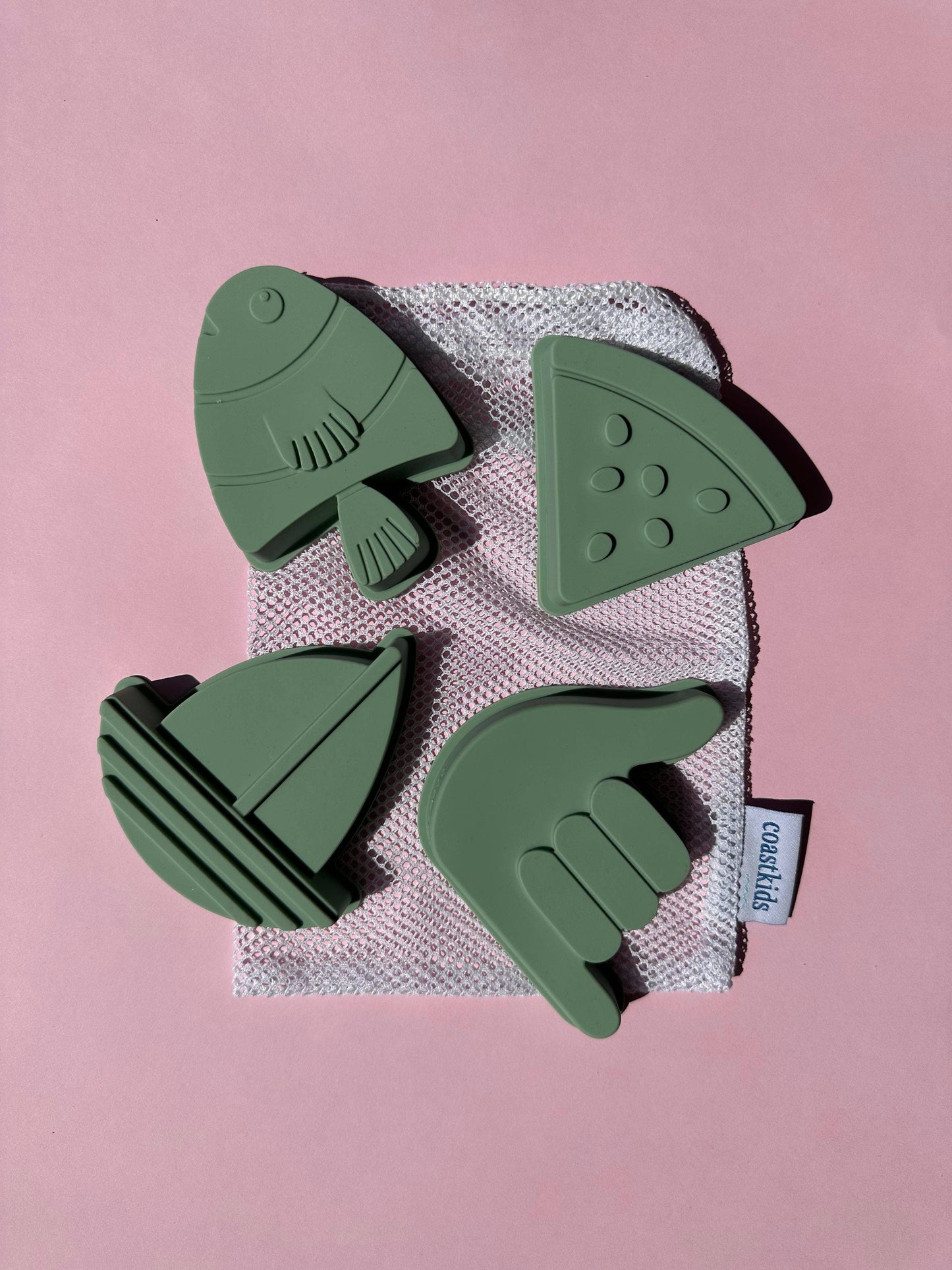 Shelly Beach Sand Moulds: Sand