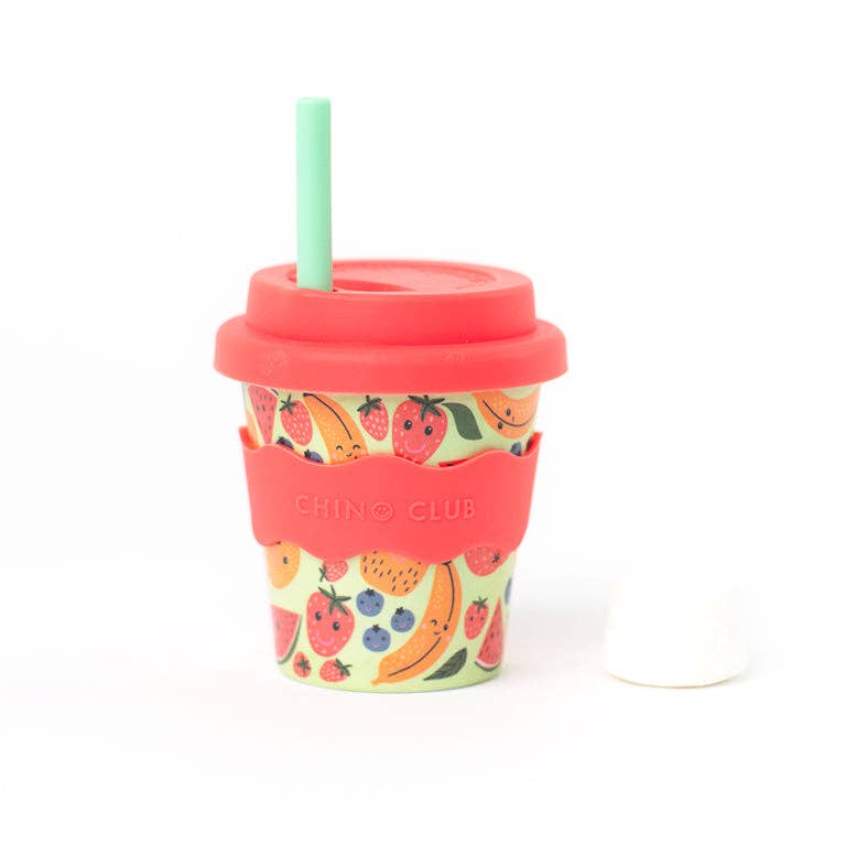 Silicone Straw Chino Club Cup