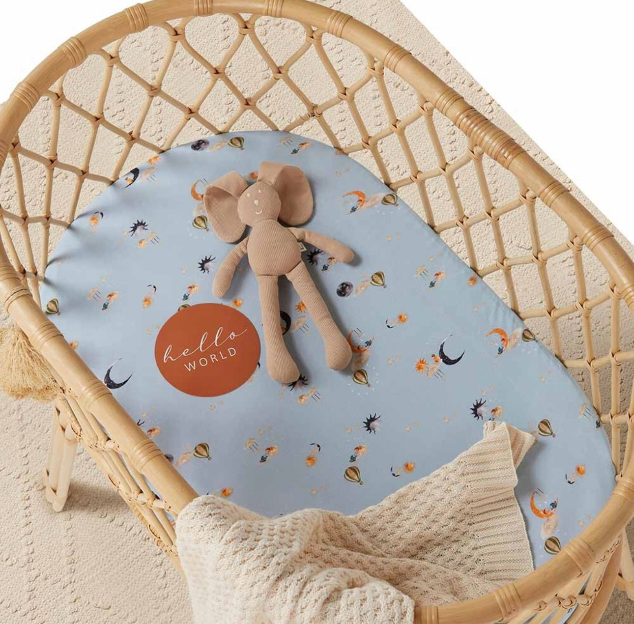 Snuggle Hunny Kids - Dream Bassinet Sheet / Change Pad Cover