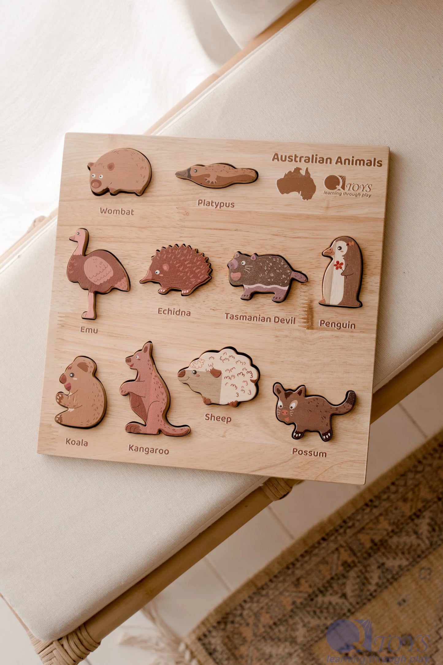 Qtoys - Australian Animal Puzzle