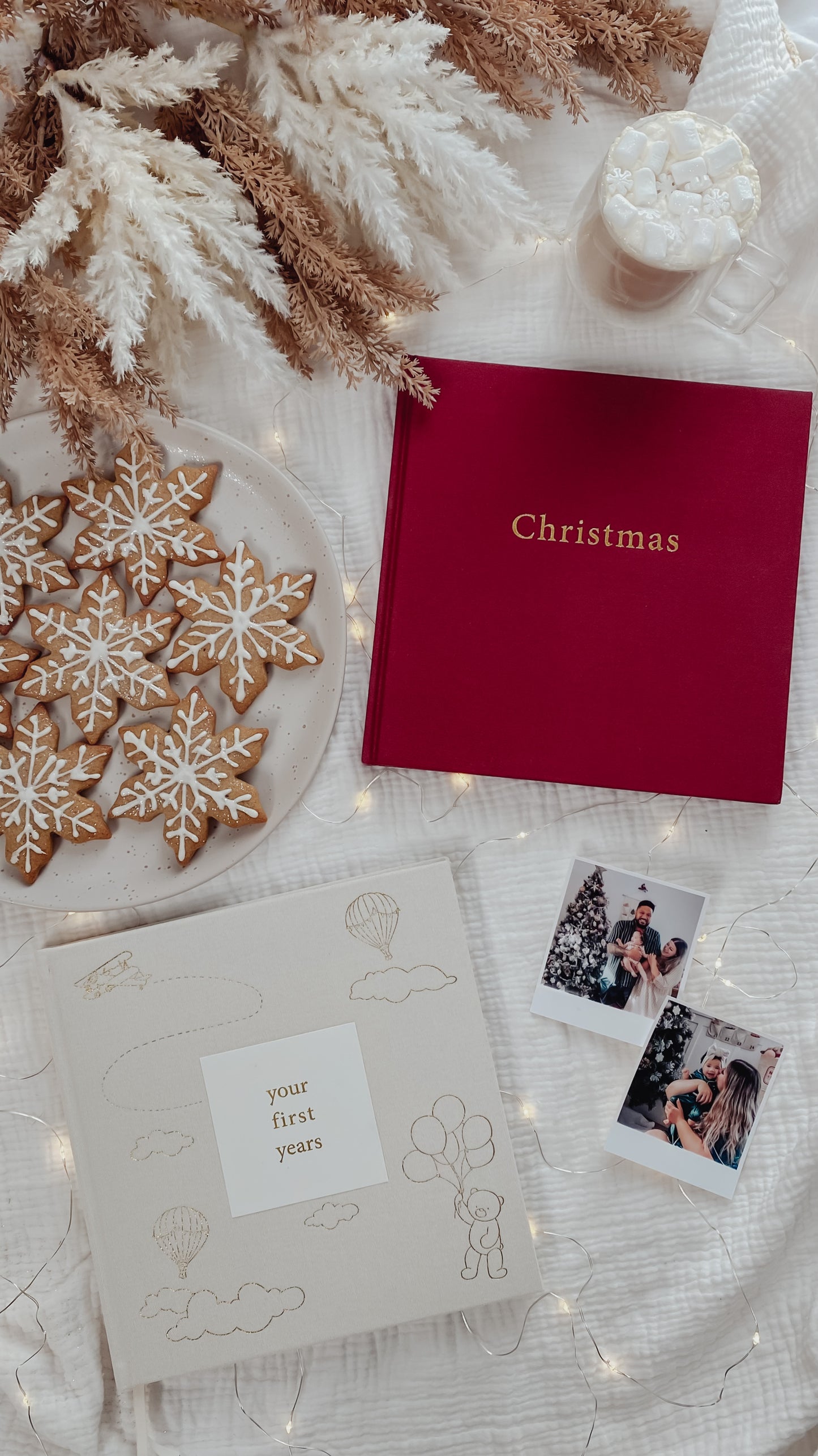 Forget Me Not - Christmas Journal - Holly