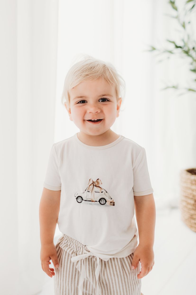 Child Of Mine - Beetle Bow Tee