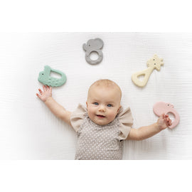 Rubber Crocodile Flat Teether
