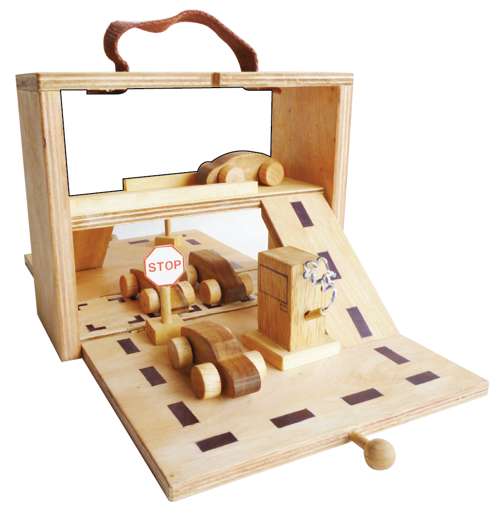 Qtoys - Portable Car Park Set