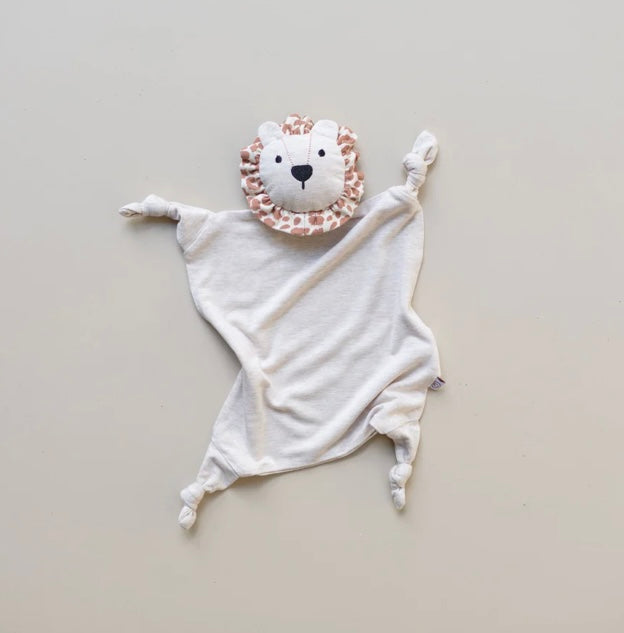 Halo&Horns Bamboo Comforter - Lion (Oat/ Leopard)