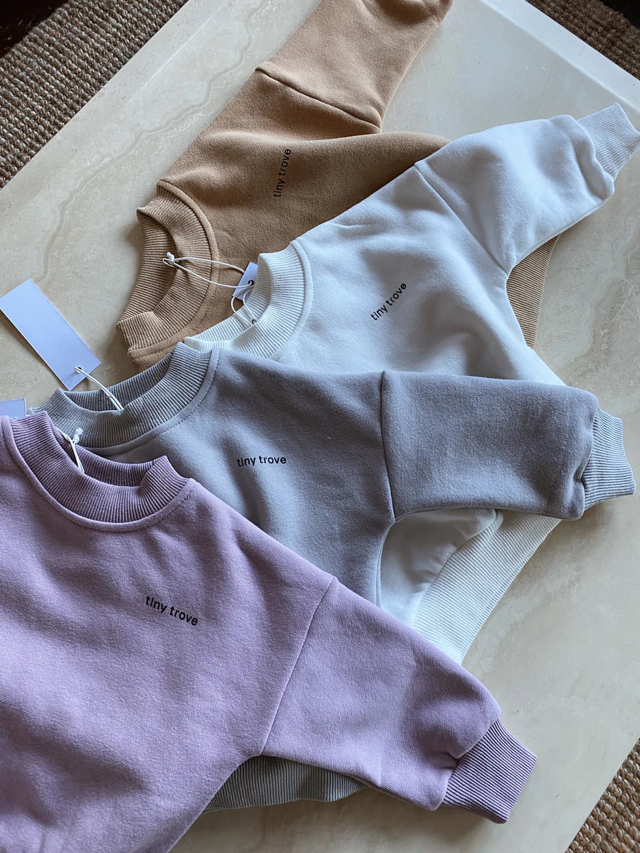 Tiny Trove - Woodie Tracksuit Chalk