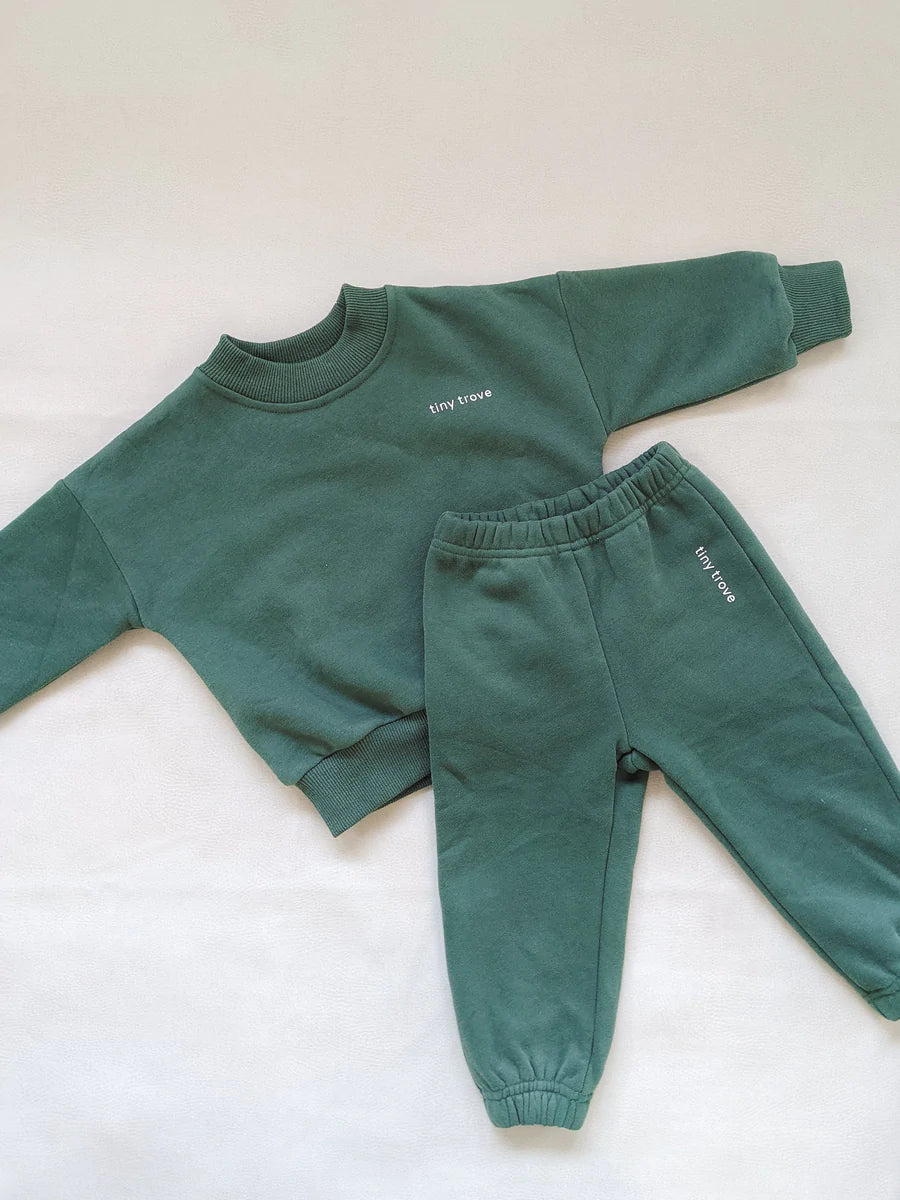 Tiny Trove - Woodie Tracksuit Jade