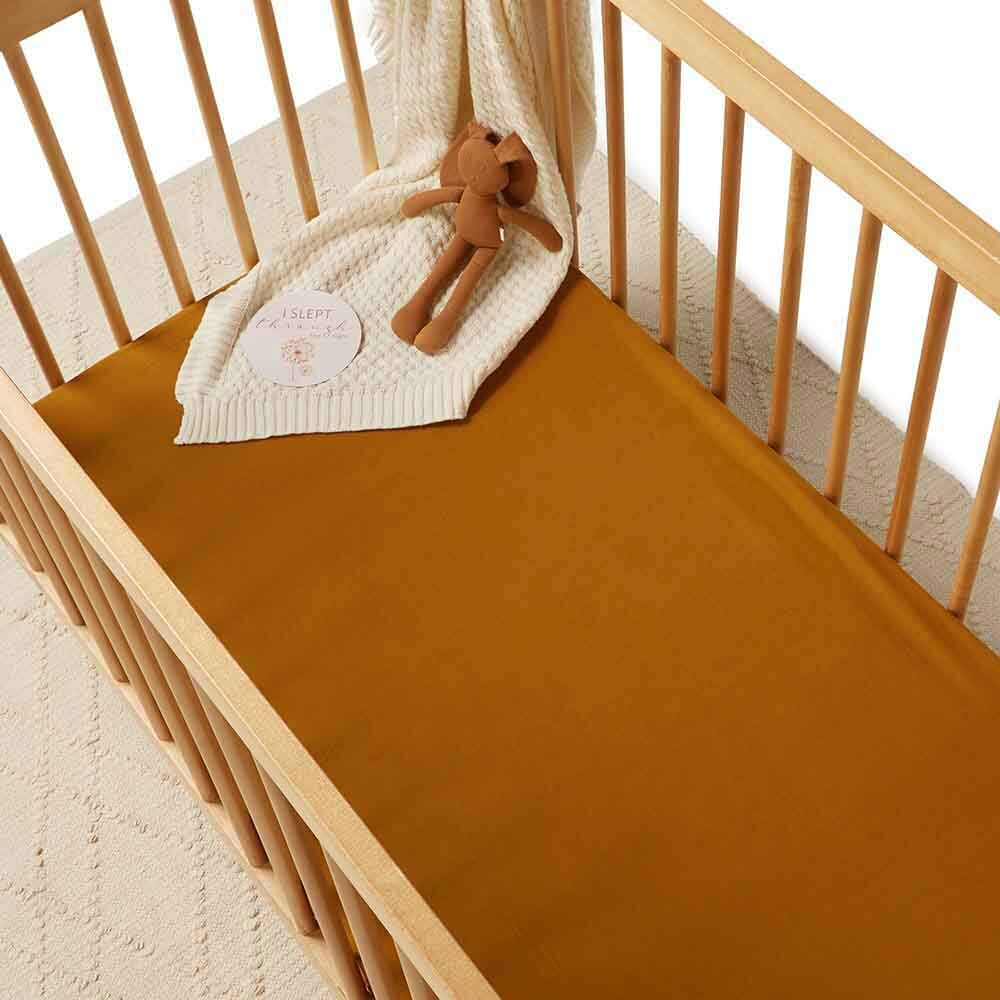 Snuggle Hunny Kids - Bronze Cot Sheet