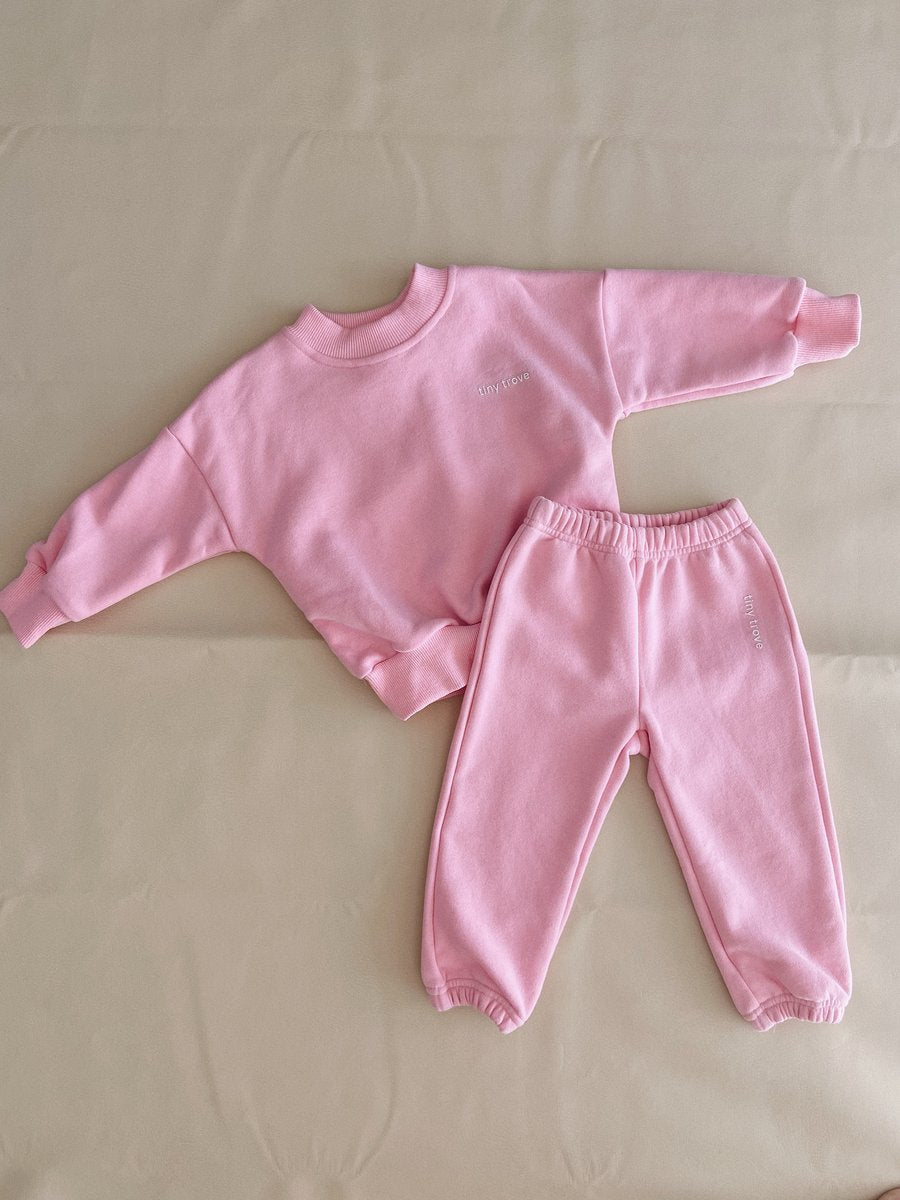 Tiny Trove - Tracksuit Flamingo