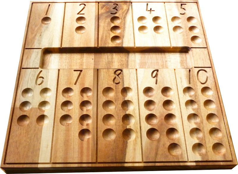 Natural counting board
