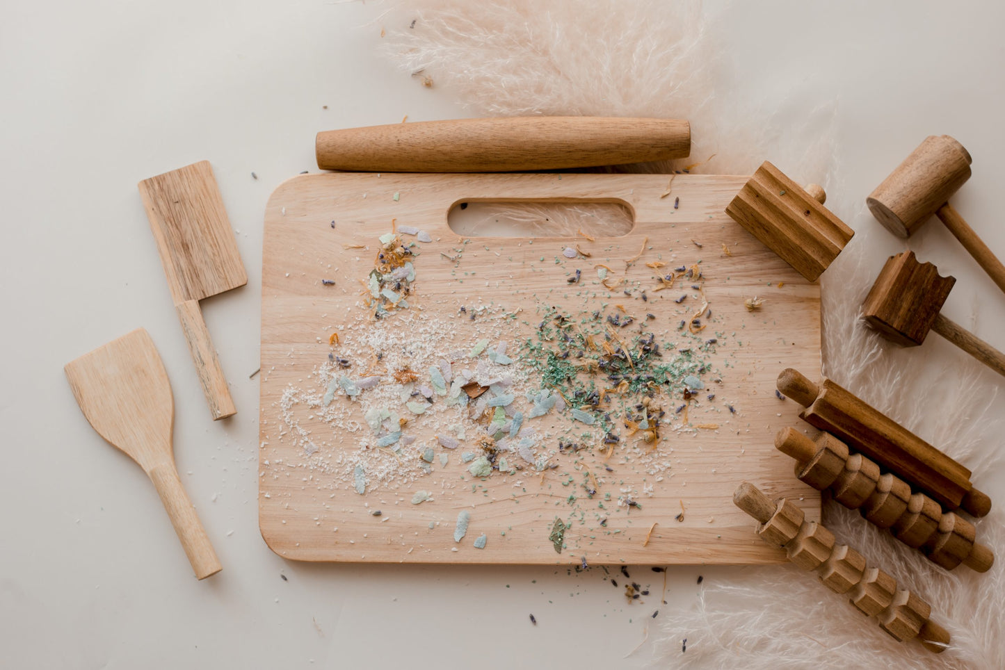 Qtoys - Wooden Playdough Kit