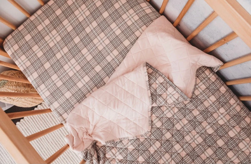 Halo&Horns - Brushed Cotton - Peony Check