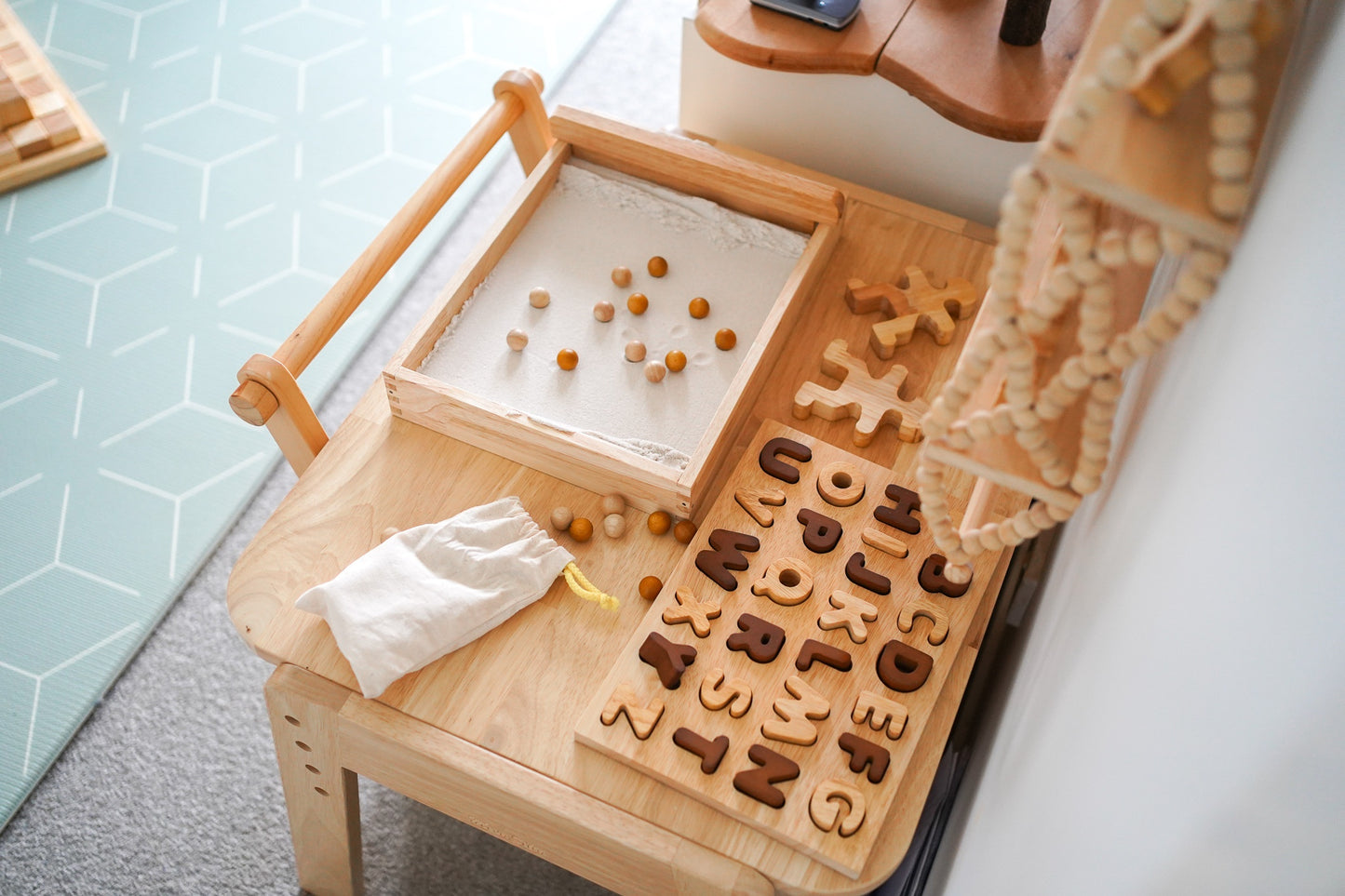Qtoys Natural Capital Letter Puzzle