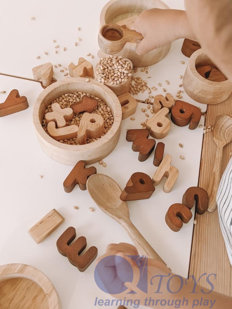 2 Tone Lower Case Letters