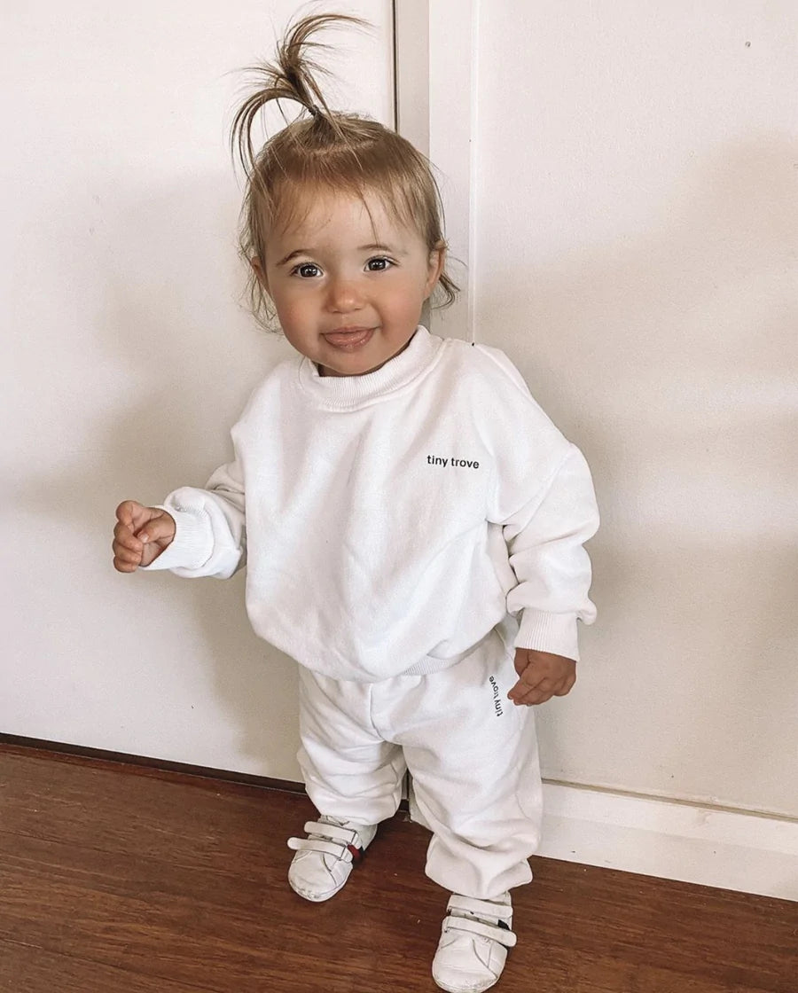 Tiny Trove - Woodie Tracksuit Chalk