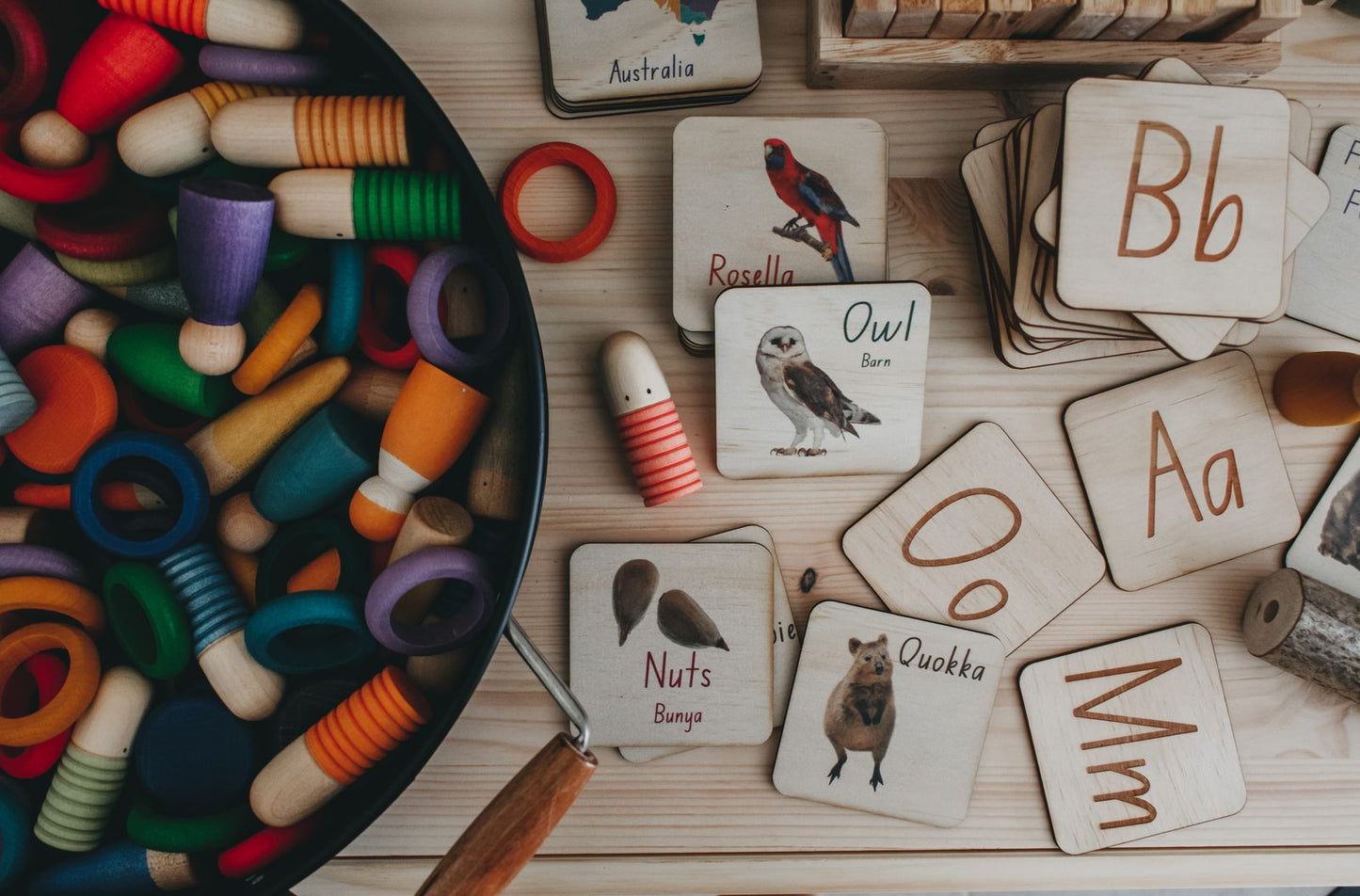 Australian Themed A to Z Tiles