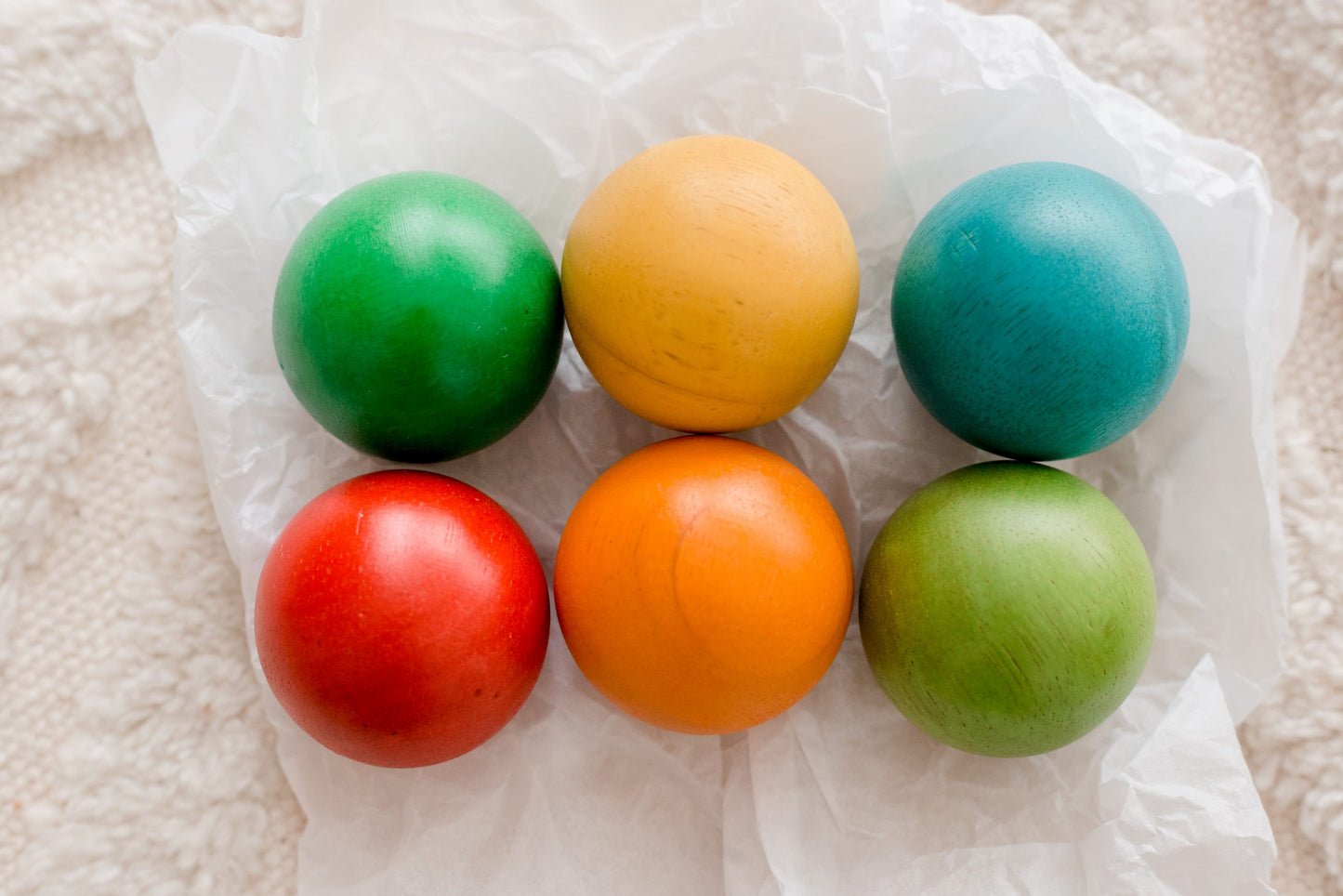 Qtoys - 48mm Wooden Balls Set of 6
