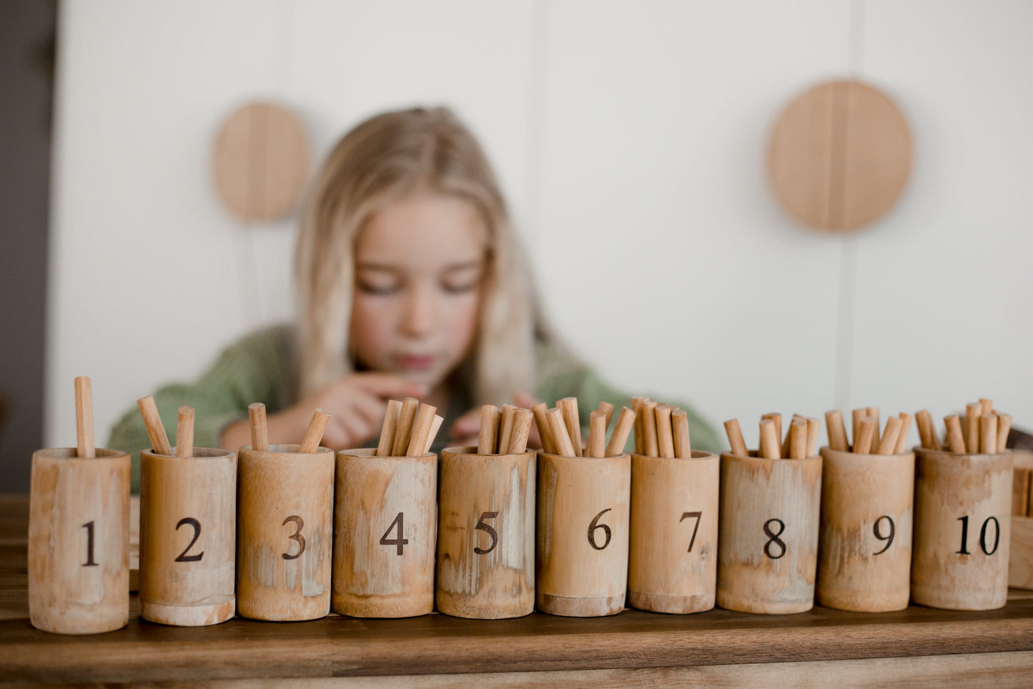 Qtoys - Bamboo Counting Set