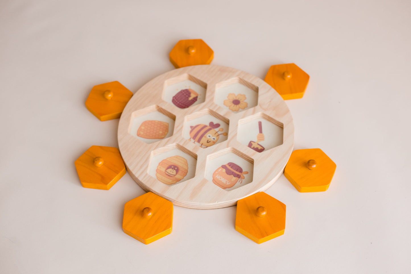 Qtoys - Bee Life Cycle Hive Puzzle