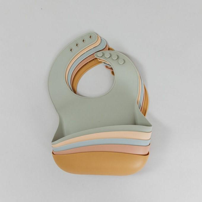Silicone Bib - Sage