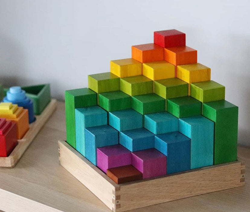Qtoys - Rainbow Engineering Blocks