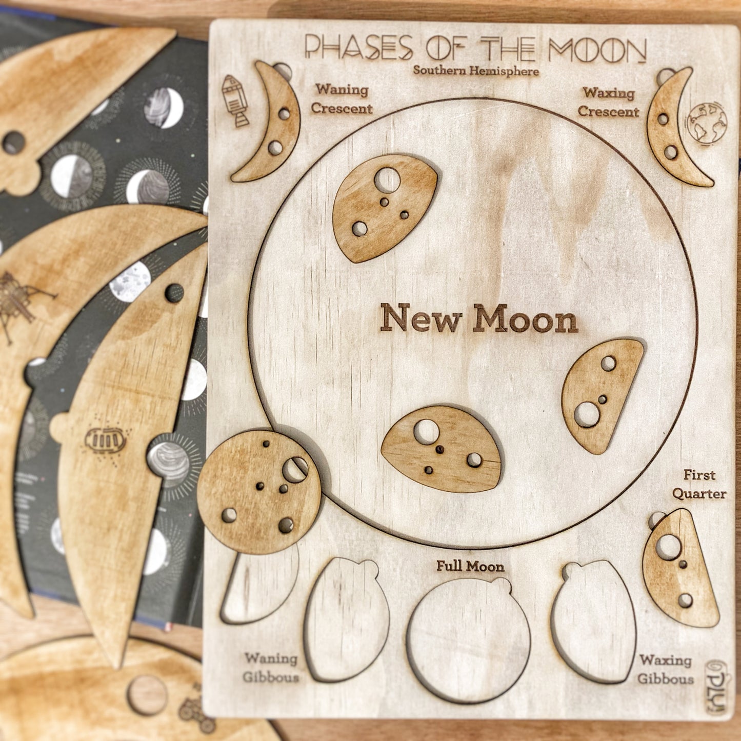 Phases Of The Moon Puzzle
