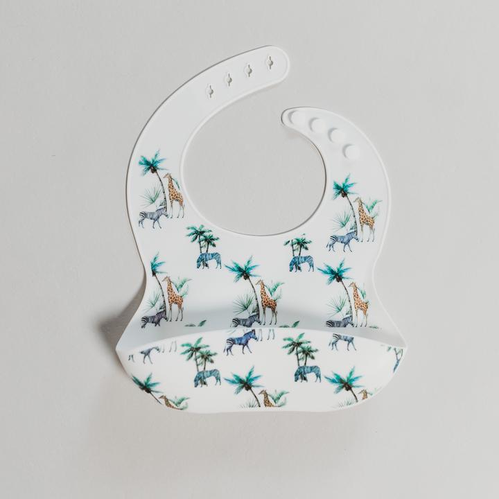 Silicone Bib - Safari