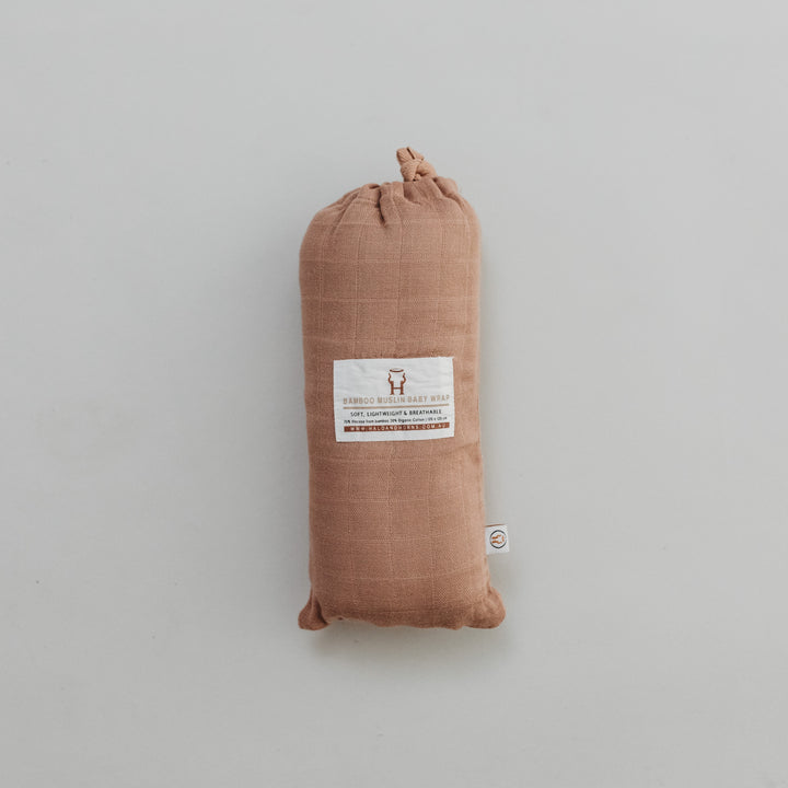 Bamboo Muslin Baby Swaddle - Sirocco