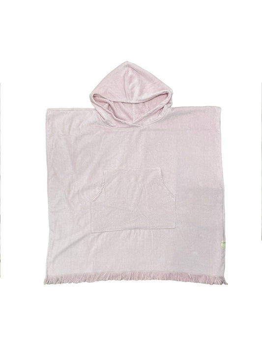 Busselton hooded beach towel - 100% cotton: Pink 5-7 Years (70 x 70)